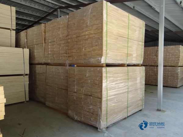 學(xué)?；@球場(chǎng)木地板沖擊測(cè)試1