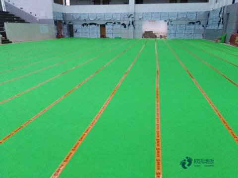 實(shí)木籃球場地木地板價格表